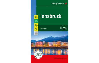 f&b Stadtpläne Innsbruck, Stadtplan 1:8.000, freytag & berndt Freytag-Berndt und Artaria