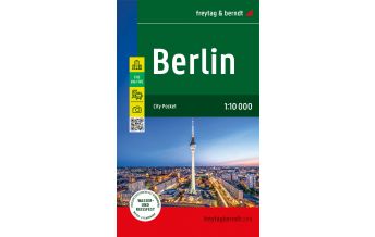 f&b City Maps Berlin, Stadtplan 1:10.000, freytag & berndt Freytag-Berndt und Artaria