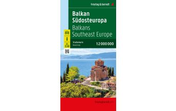 Straßenkarten Nordmazedonien Balkan - Südosteuropa, Straßenkarte 1:2.000.000, freytag & berndt Freytag-Berndt und Artaria