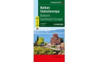 Road Maps North Macedonia Balkan - Südosteuropa, Straßenkarte 1:2.000.000, freytag & berndt Freytag-Berndt und Artaria