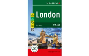 f&b City Maps London, Stadtplan 1:10.000, freytag & berndt Freytag-Berndt und Artaria