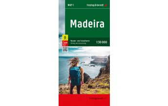 f&b Wanderkarten Madeira, Wander- und Freizeitkarte 1:30.000, freytag & berndt Freytag-Berndt und Artaria