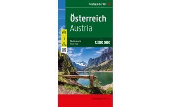 f&b Straßenkarten Österreich, Autokarte 1:300.000, freytag & berndt Freytag-Berndt und Artaria