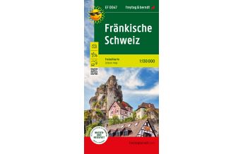 f&b Road Maps Fränkische Schweiz, Freizeitkarte 1:130.000, freytag & berndt Freytag-Berndt und Artaria