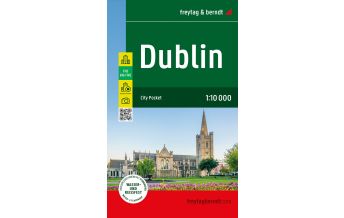 f&b City Maps Dublin, Stadtplan 1:10.000, freytag & berndt Freytag-Berndt und Artaria