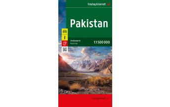 f&b Road Maps Pakistan, Autokarte 1:1.500.000, freytag & berndt Freytag-Berndt und Artaria