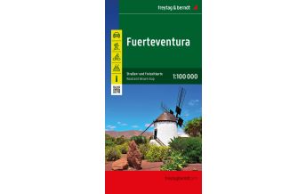 f&b Road Maps Fuerteventura, Straßen- und Freizeitkarte 1:100.000, freytag & berndt Freytag-Berndt und Artaria