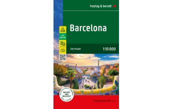 f&b City Maps Barcelona, City Pocket + The Big Five Freytag-Berndt und Artaria