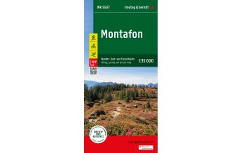 f&b Hiking Maps Montafon, Wander-, Rad- und Freizeitkarte 1:35.000, freytag & berndt, WK 5507 Freytag-Berndt und Artaria