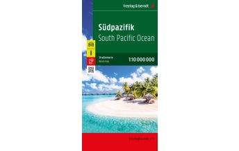 f&b Straßenkarten Nelles Map Landkarte South Pacific Islands Freytag-Berndt und Artaria