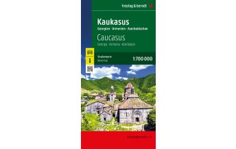 f&b Straßenkarten Kaukasus, Straßenkarte 1:700.000, freytag & berndt Freytag-Berndt und Artaria