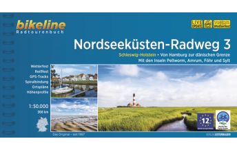 Radführer Bikeline-Radtourenbuch Nordseeküsten-Radweg, Band 3, 1:75.000 Verlag Esterbauer GmbH