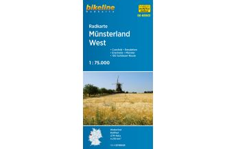 Cycling Maps Radkarte Münsterland West (RK-NRW01) Verlag Esterbauer GmbH