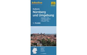 Radkarten Radkarte Nürnberg und Umgebung (RK-BAY06) 1:75.000 Verlag Esterbauer GmbH
