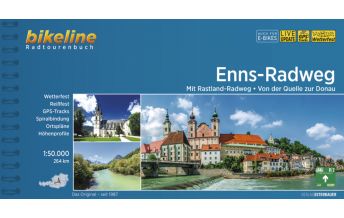 Radführer Bikeline Radtourenbuch Enns-Radweg 1:50.000 Verlag Esterbauer GmbH