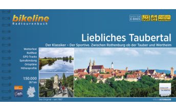 Cycling Guides Bikeline Radtourenbuch Liebliches Taubertal 1:50.000 Verlag Esterbauer GmbH