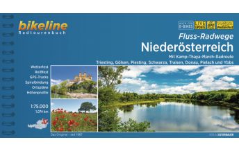 Radführer Bikeline Radtourenbuch Fluss-Radwege Niederösterreich 1:75.000 Verlag Esterbauer GmbH