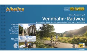 Cycling Guides Bikeline Radtourenbuch Vennbahn-Radweg 1:50.000 Verlag Esterbauer GmbH