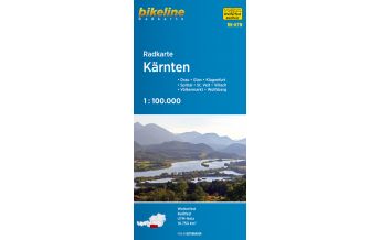 Cycling Maps Bikeline-Radkarte RK-KTN, Kärnten 1:100.000 Verlag Esterbauer GmbH