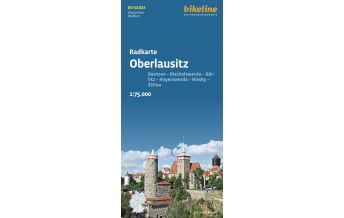 Cycling Maps Bikeline Radkarte RK-SAX03, Oberlausitz 1:75.000 Verlag Esterbauer GmbH