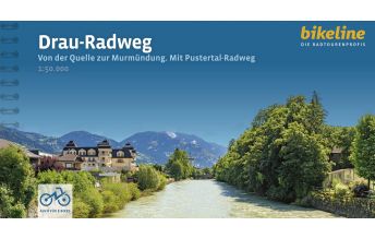 Radführer Bikeline-Radtourenbuch Drau-Radweg 1:50.000 Verlag Esterbauer GmbH