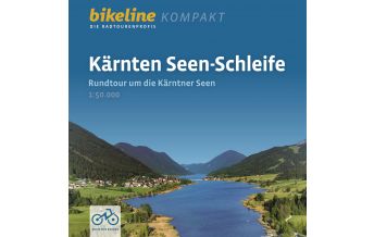 Cycling Guides Bikeline Radtourenbuch kompakt Kärnten Seenschleife 1:50.000 Verlag Esterbauer GmbH