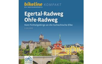 Radführer Bikeline Radtourenbuch kompakt Egertal-Radweg, Ohře-Radweg 1:50.000 Verlag Esterbauer GmbH