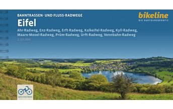 Cycling Guides Bikeline-Radtourenbuch Bahntrassen- und Fluss-Radwege Eifel 1:50.000 Verlag Esterbauer GmbH