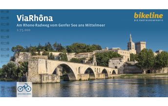 Radführer Frankreich Bikeline Radtourenbuch Via Rhôna 1:75.000 Verlag Esterbauer GmbH