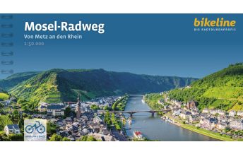 Radführer Frankreich Bikeline Radtourenbuch Mosel-Radweg 1:50.000 Verlag Esterbauer GmbH