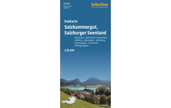 Radkarten Österreich Radkarte Salzkammergut - Salzburger Seenland (RK-A05) Verlag Esterbauer GmbH