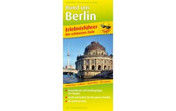 f&b Straßenkarten Rund um Berlin, Erlebnisführer und Karte 1:180.000 Freytag-Berndt und ARTARIA