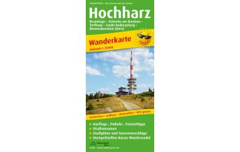 f&b Wanderkarten Hochharz, Wanderkarte 1:25.000 Freytag-Berndt und ARTARIA