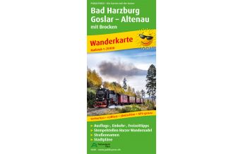f&b Wanderkarten Bad Harzburg - Goslar - Altenau, Wanderkarte 1:25.000 Freytag-Berndt und ARTARIA