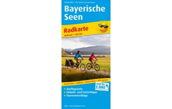 f&b Radkarten Bayerische Seen, Radkarte 1:100.000 Freytag-Berndt und ARTARIA