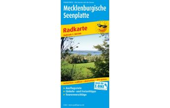 f&b Wanderkarten Mecklenburgische Seenplatte, Radkarte 1:100.000 Freytag-Berndt und ARTARIA