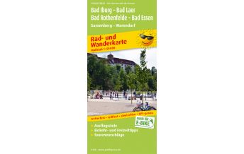 f&b Hiking Maps Bad Iburg - Bad Laer - Bad Rothenfelde - Bad Essen, Rad- und Wanderkarte 1:50.000 Freytag-Berndt und ARTARIA