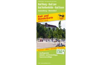 f&b Wanderkarten Rad- und Wanderkarte 0105, Bad Iburg - Bad Laer - Bad Rothenfelde - Bad Essen 1:50.000 Freytag-Berndt und ARTARIA