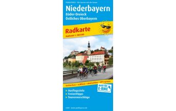f&b Cycling Maps Niederbayern, Radkarte 1:100.000 Freytag-Berndt und ARTARIA