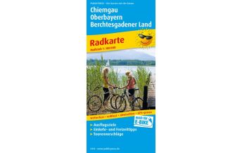 f&b Radkarten Chiemgau - Oberbayern - Berchtesgadener Land, Radkarte 1:100.000 Freytag-Berndt und ARTARIA