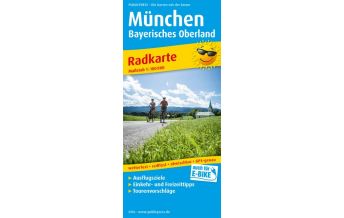 f&b Cycling Maps München - Bayerisches Oberland, Radkarte 1:100.000 Freytag-Berndt und ARTARIA