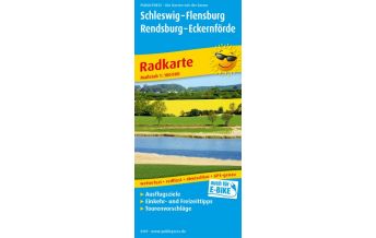 f&b Wanderkarten Schleswig - Flensburg - Rendsberg - Eckernförde, Radkarte 1:100.000 Freytag-Berndt und ARTARIA
