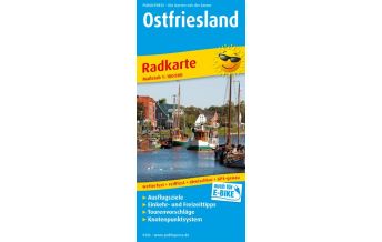 f&b Hiking Maps Ostfriesland, Radkarte 1:100.000 Freytag-Berndt und ARTARIA