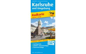 f&b Cycling Maps Karlsruhe und Umgebung, Radkarte 1:100.000 Freytag-Berndt und ARTARIA
