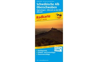 f&b Cycling Maps Schwäbische Alb - Oberschwaben, Radkarte 1:100.000 Freytag-Berndt und ARTARIA