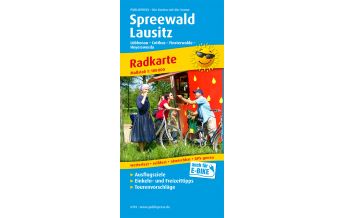 f&b Cycling Maps Spreewald - Lausitz, Radkarte 1:100.000 Freytag-Berndt und ARTARIA