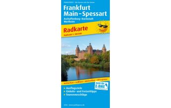 f&b Radkarten Frankfurt - Main - Spessart, Radkarte 1:100.000 Freytag-Berndt und ARTARIA