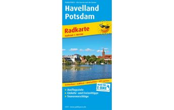 f&b Cycling Maps Havelland - Potsdam, Radkarte 1:100.000 Freytag-Berndt und ARTARIA