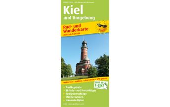 f&b Wanderkarten Kiel und Umgebung, Rad- und Wanderkarte 1:50.000 Freytag-Berndt und ARTARIA