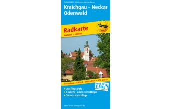 f&b Cycling Maps Kraichgau - Neckar - Odenwald, Radkarte 1:100.000 Freytag-Berndt und ARTARIA